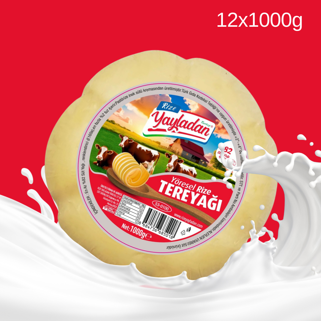 12 KG Yayladan Tereyağ Paketimiz