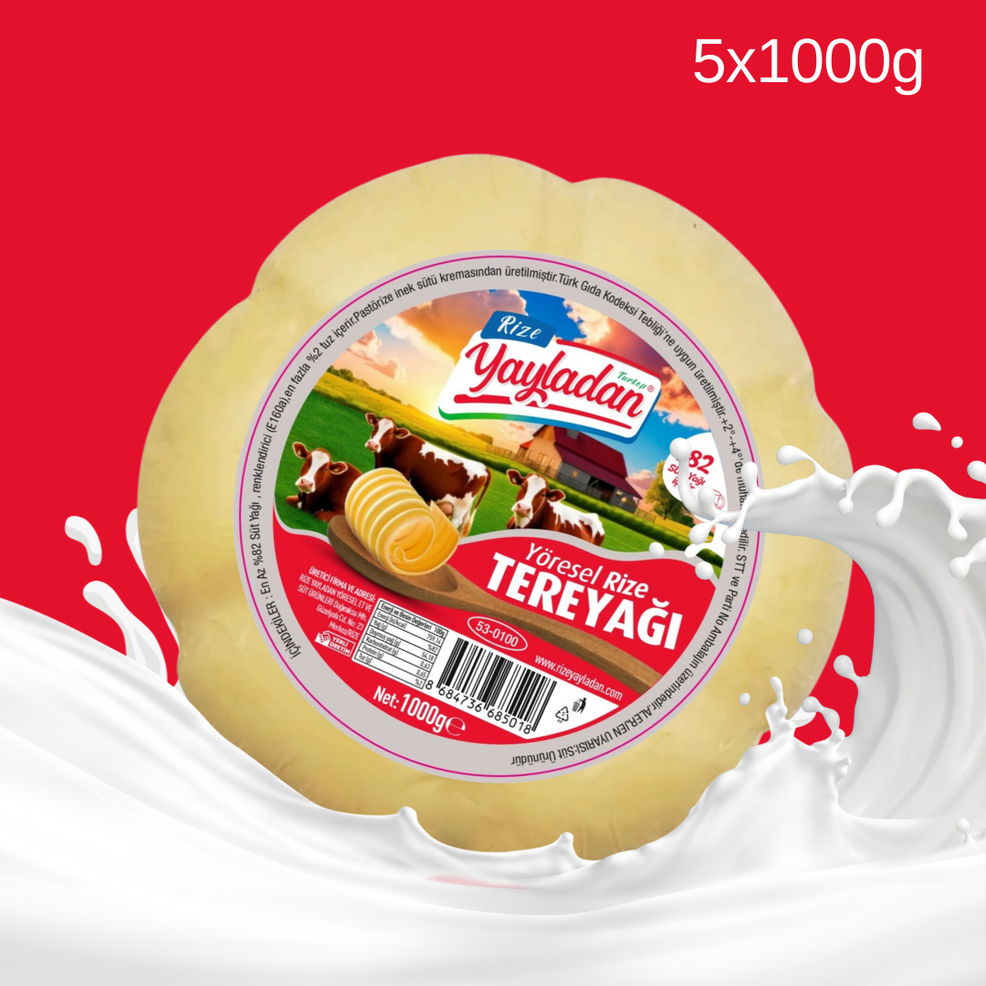 5 KG Yayladan Tereyağ Paketimiz