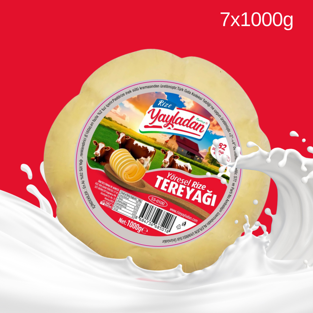 7 KG Yayladan Tereyağ Paketimiz