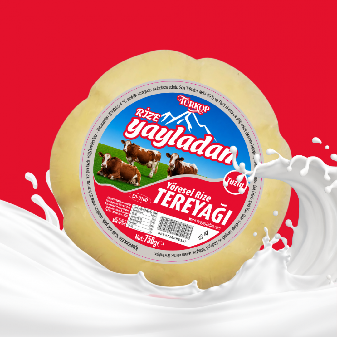 Yayladan Tereyağ 750g Topak