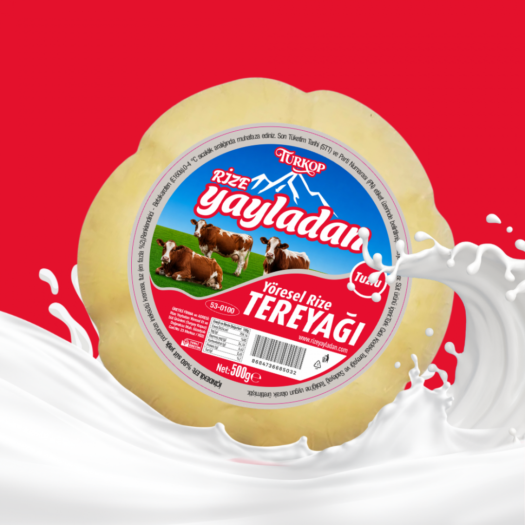 Yayladan Tereyağ 500g Topak