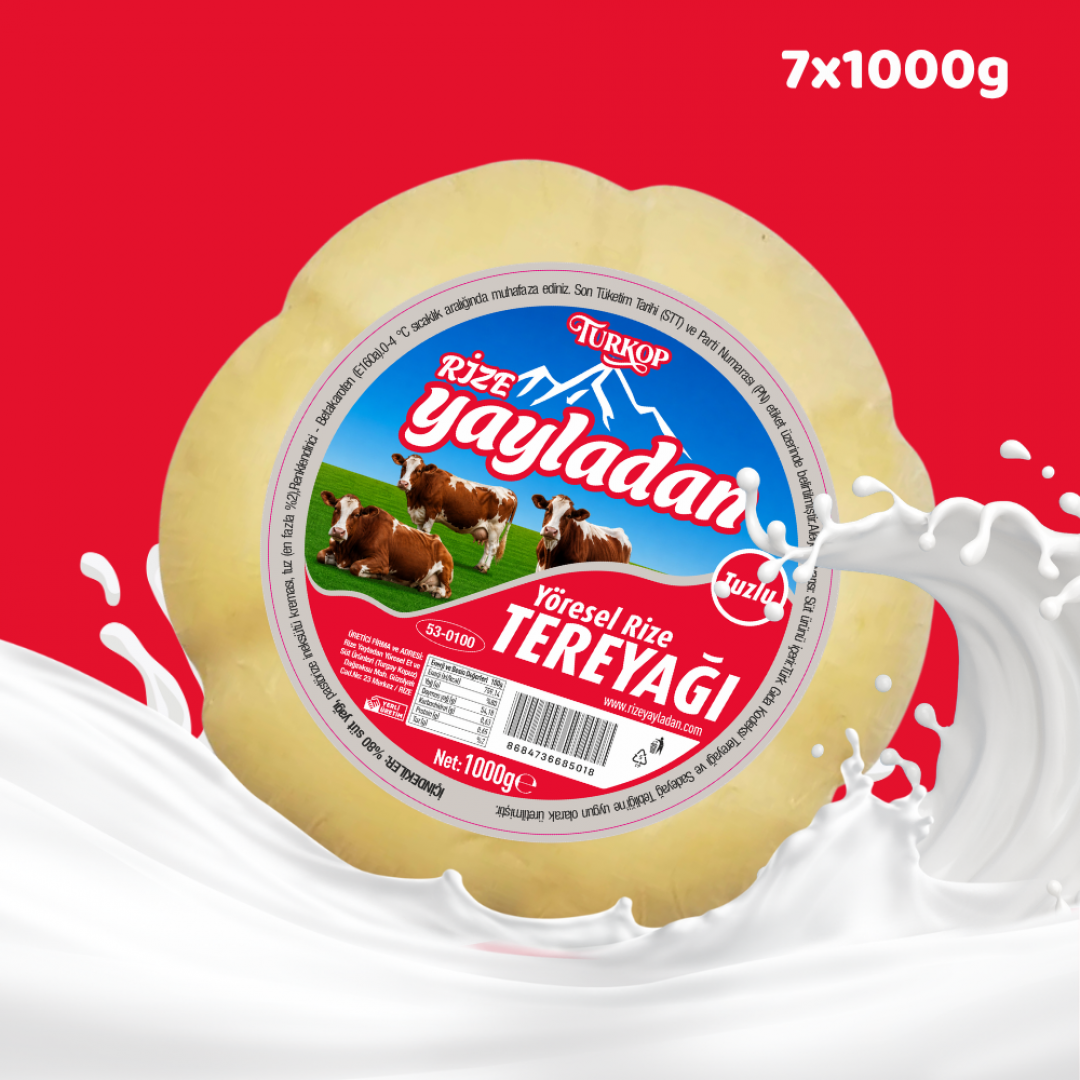 7 KG Yayladan Tereyağ Paketimiz